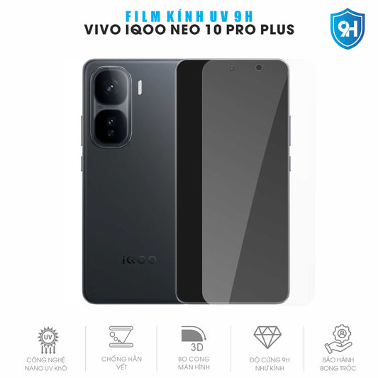 Miếng Dán Kính UV 9H Màn Hình Vivo iQOO Neo 10 Pro Plus