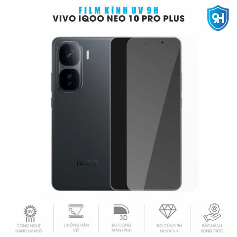 Miếng Dán Kính UV 9H Màn Hình Vivo iQOO Neo 10 Pro Plus