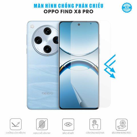 Miếng Dán Màn Hình Chống Chói Oppo Find X8 Pro
