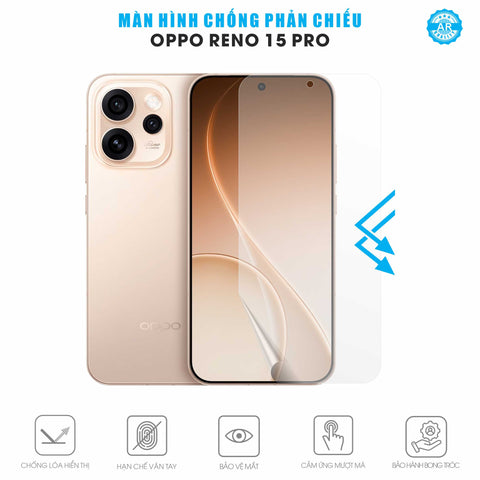 Miếng Dán Màn Hình Chống Chói Oppo Reno15 Pro 5G
