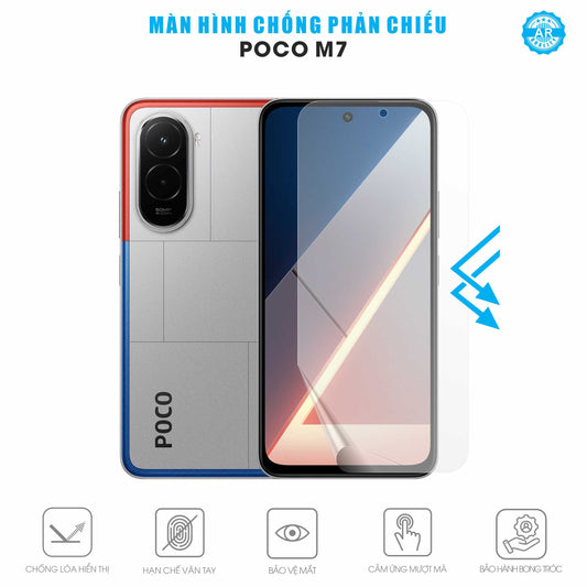 Miếng Dán Màn Hình Chống Chói Poco M7 AR UV