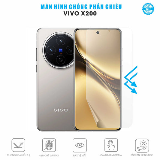 Miếng Dán Màn Hình Chống Chói Vivo X200 | Pro | Pro Mini | Ultra AR UV