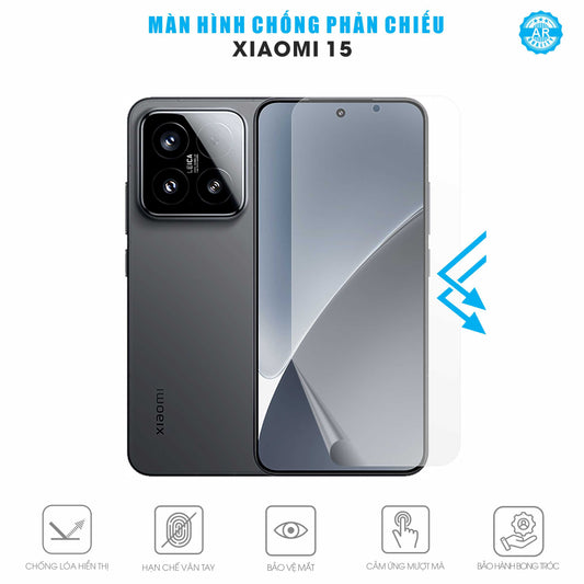 Miếng Dán Màn Hình Chống Chói Xiaomi 15 | Pro | Ultra | 15T | 15T Pro AR UV