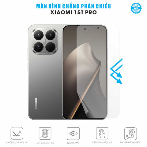 Miếng Dán Màn Hình Chống Chói Xiaomi 15 | Pro | Ultra | 15T | 15T Pro AR UV