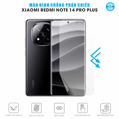 Miếng Dán Màn Hình Chống Chói Redmi Note 14 Pro Plus AR UV