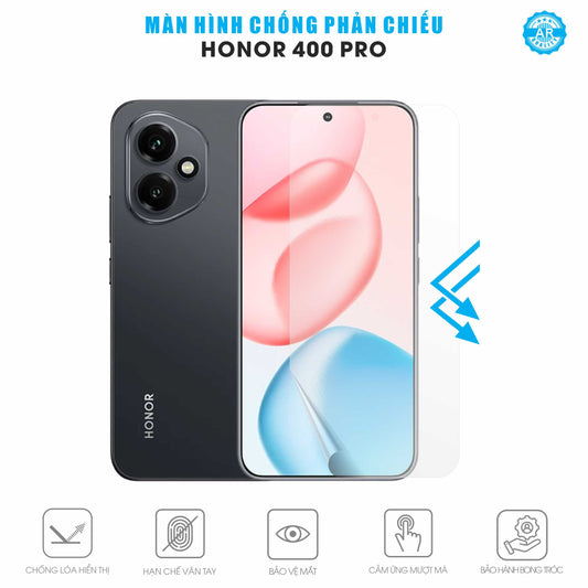 Miếng Dán Màn Hình Chống Phản Chiếu Honor 400 Pro AR UV