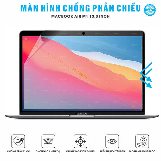 Miếng Dán Màn Hình Chống Phản Chiếu AR Macbook Air M1