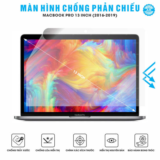 Miếng Dán Màn Hình Macbook Pro 2016-2019 13 INCH Chống Phản Chiếu AR