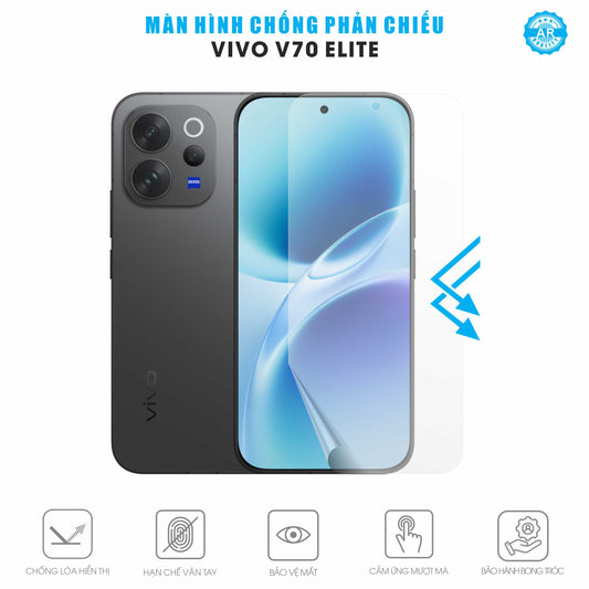 Miếng Dán Màn Hình Chống Phản Chiếu Vivo V70 Elite AR UV