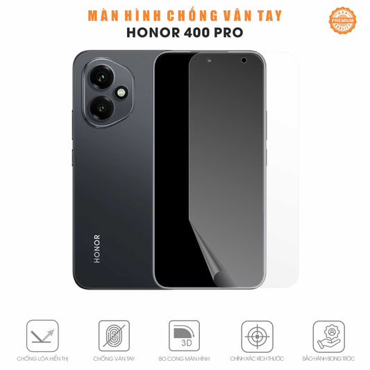 Miếng Dán Màn Hình Chống Vân Tay Honor 400 Pro
