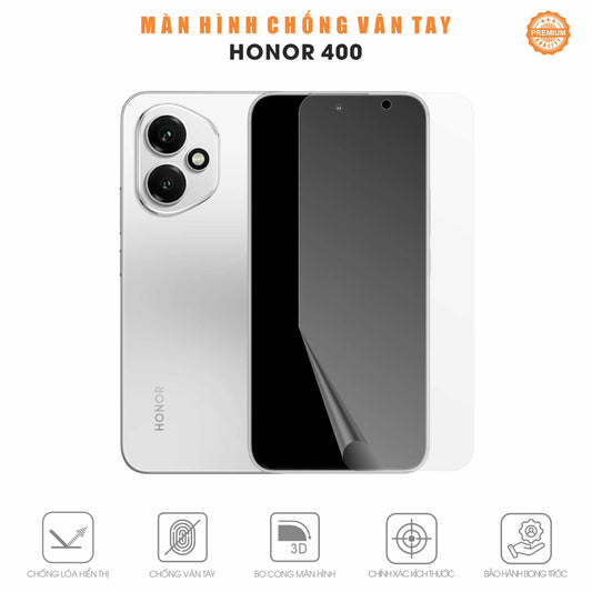 Miếng Dán Màn Hình Chống Vân Tay Honor 400