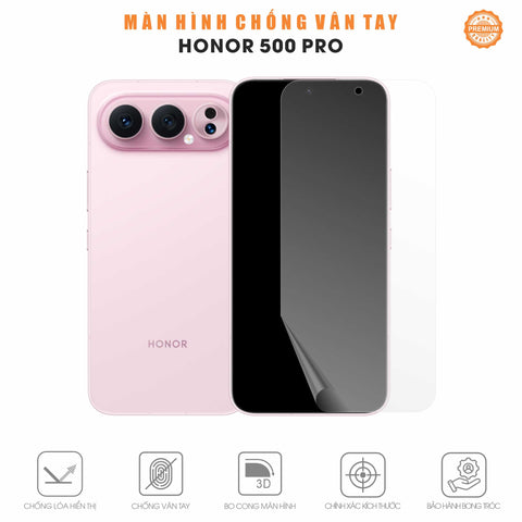 Miếng Dán Màn Hình Chống Vân Tay Honor 500 Pro