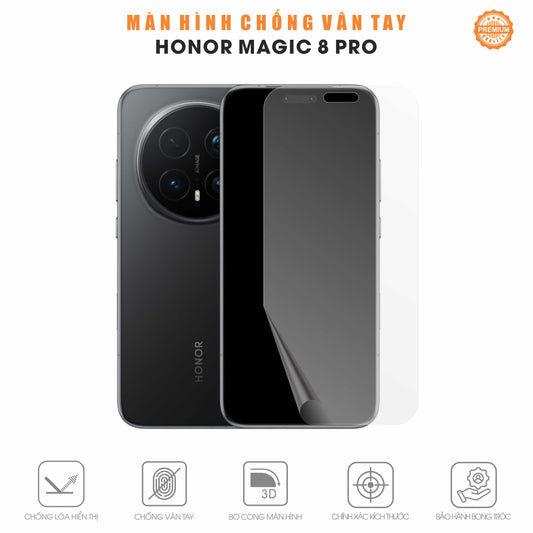 Miếng Dán Màn Hình Chống Vân Tay Honor Magic 8 Pro