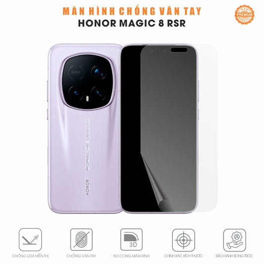 Miếng Dán Màn Hình Chống Vân Tay Honor Magic 8 RSR