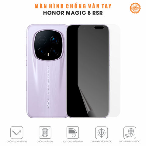 Miếng Dán Màn Hình Chống Vân Tay Honor Magic 8 RSR