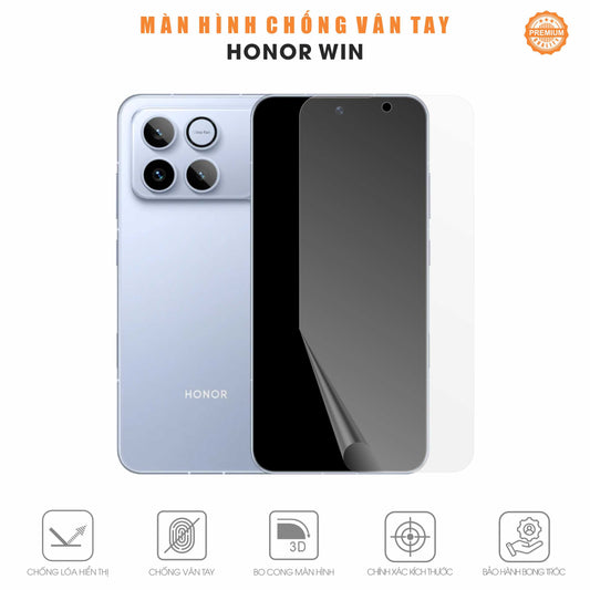 Miếng Dán Màn Hình Chống Vân Tay Honor Win