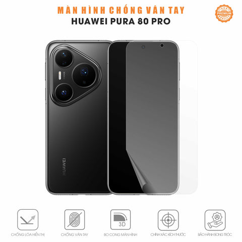 Miếng Dán Màn Hình Chống Vân Tay Huawei Pura 80 Pro