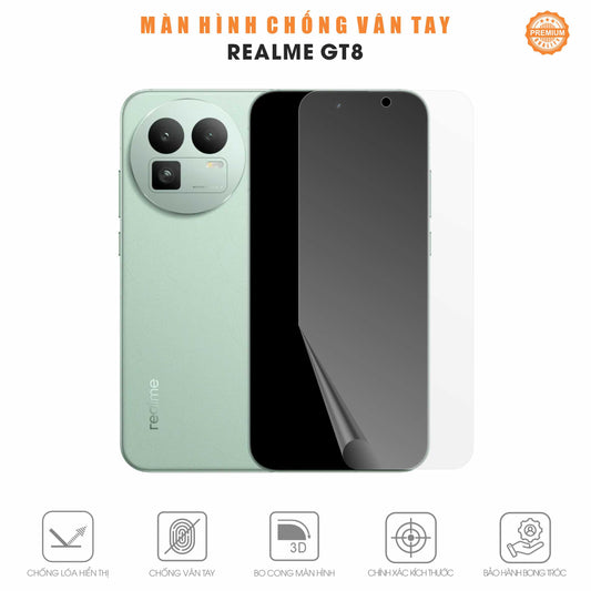Miếng Dán Màn Hình Chống Vân Tay Realme GT8