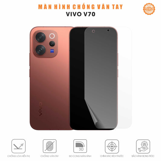 Miếng Dán Màn Hình Chống Vân Tay Vivo V70