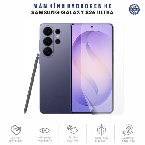 Miếng Dán Màn Hình Hydrogen HD Galaxy S26 Ultra