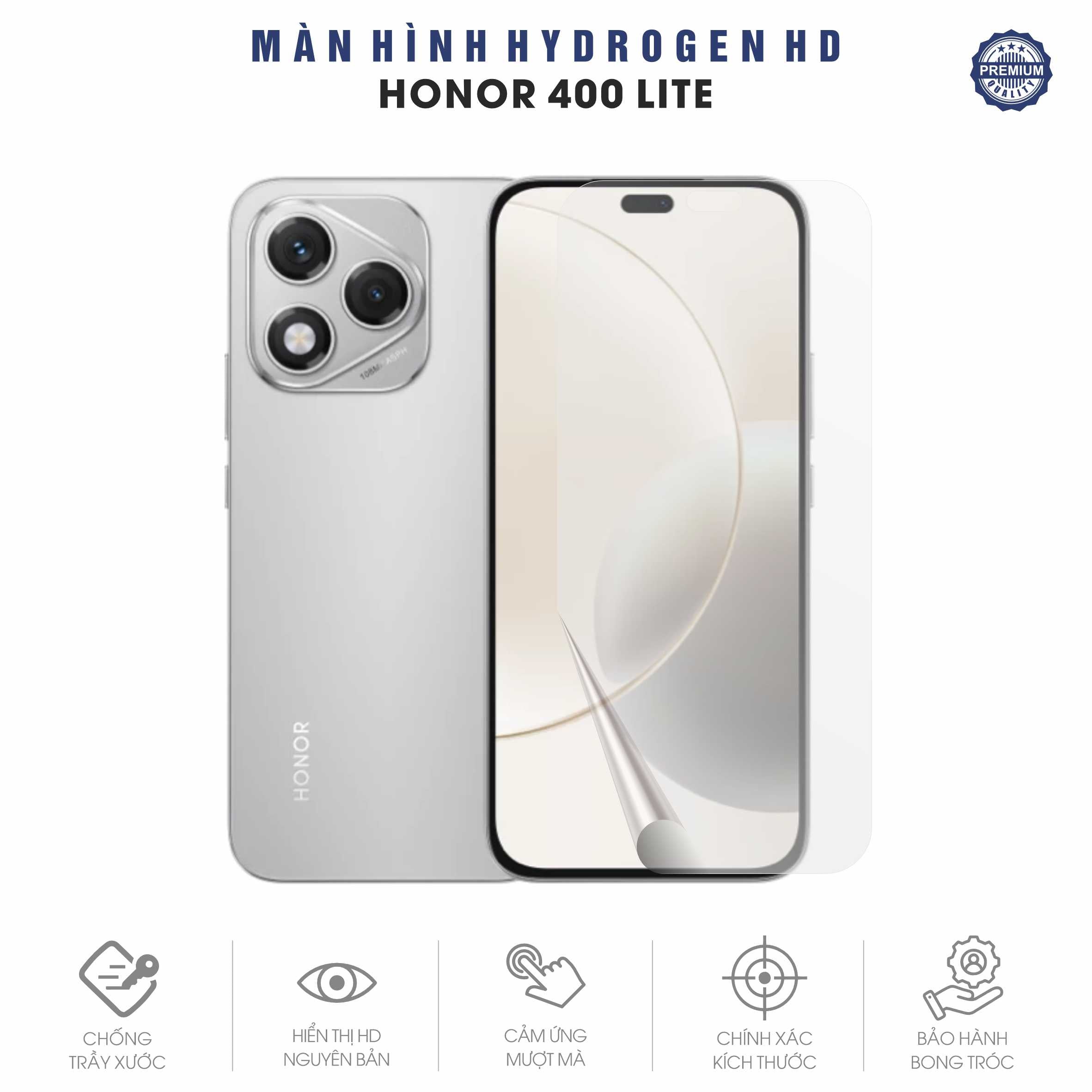 Miếng Dán Màn Hình Hydrogen HD Honor 400 Lite