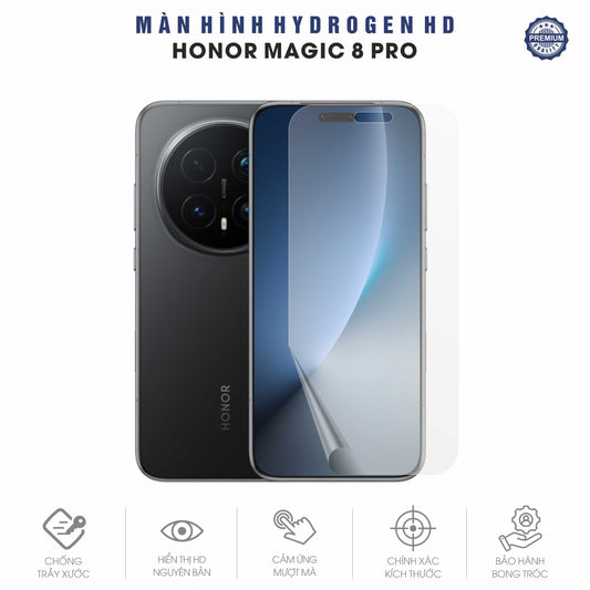 Miếng Dán Màn Hình Hydrogen HD Honor Magic 8 Pro