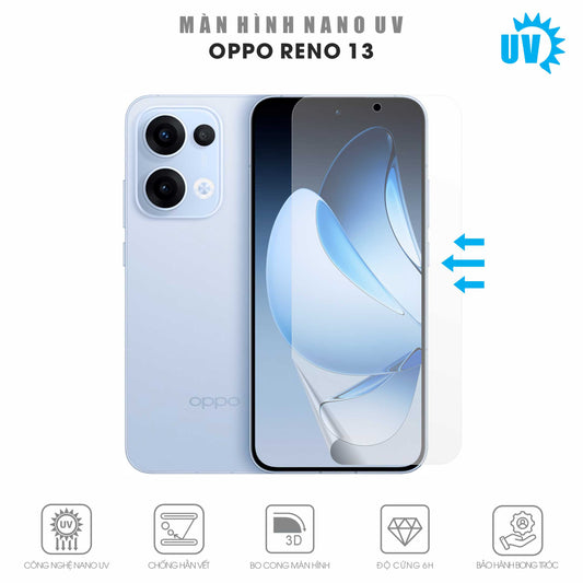 Miếng Dán Màn Hình Nano UV Oppo Reno13