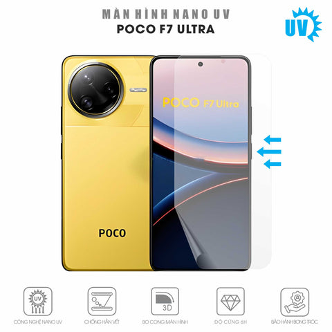 Miếng Dán Màn Hình Nano UV Poco F7 Ultra