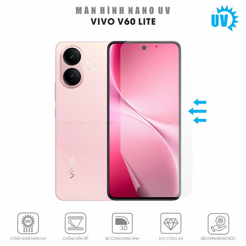 Miếng Dán Màn Hình Nano UV Vivo V60 Lite 5G
