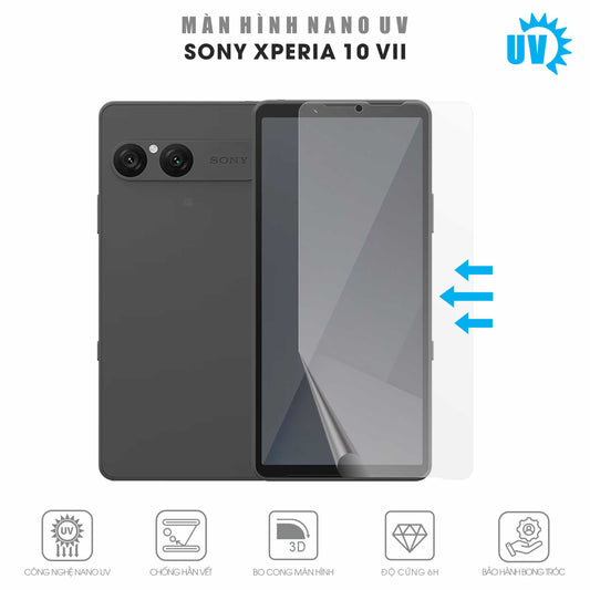Miếng Dán Màn Hình Nano UV Sony Xperia 10 VII