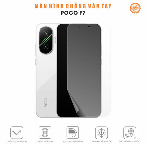Miếng Dán Màn Hình Chống Vân Tay Poco F7