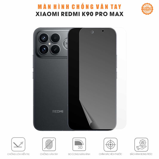 Miếng Dán Màn Hình Chống Vân Tay Redmi K90 Pro Max