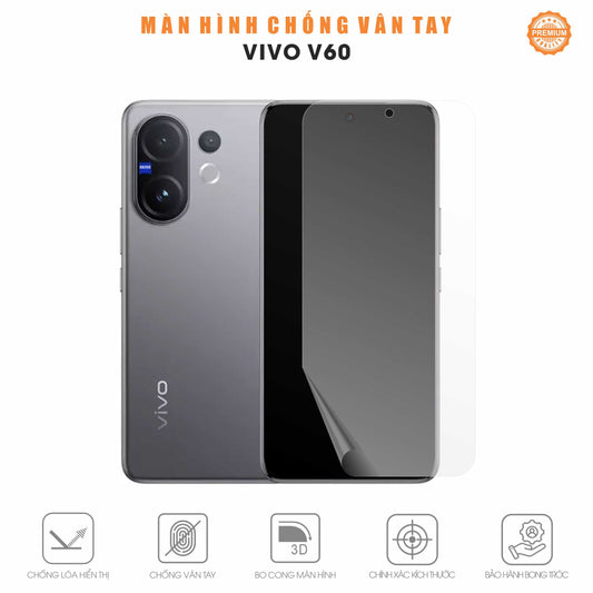 Miếng Dán Màn Hình Chống Vân Tay Vivo V60 5G