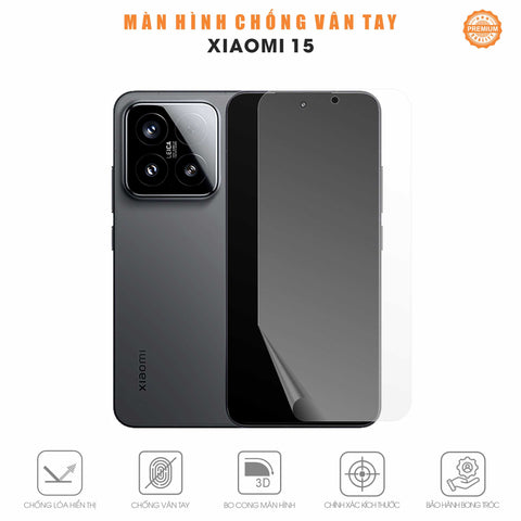 Miếng Dán Màn Hình Chống Vân Tay Xiaomi 15 | Pro | Ultra | 15T | 15T Pro