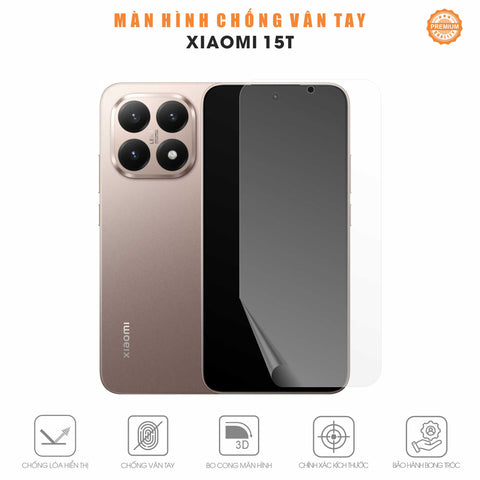 Miếng Dán Màn Hình Chống Vân Tay Xiaomi 15 | Pro | Ultra | 15T | 15T Pro