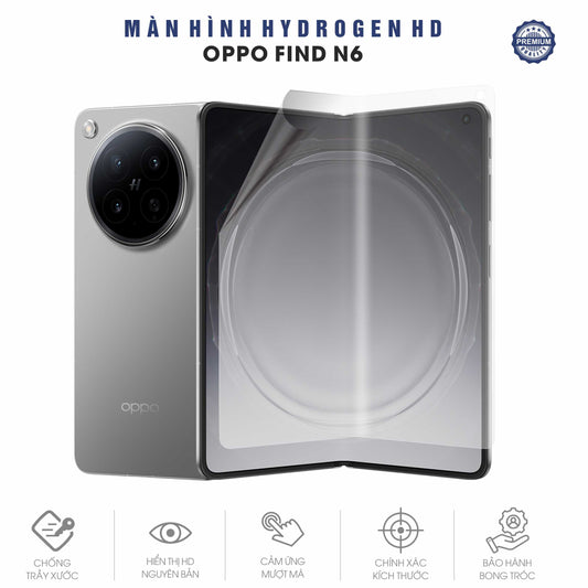 Miếng Dán Màn Hình Hydrogen HD Oppo Find N6