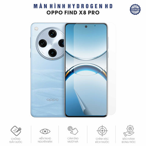 Miếng Dán Màn Hình Hydrogen HD Oppo Find X8 Pro