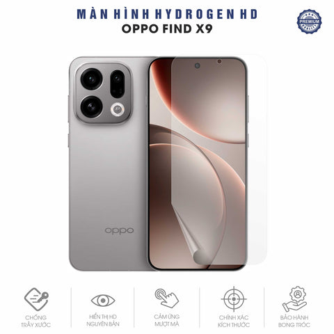 Miếng Dán Màn Hình Hydrogen HD Oppo Find X9