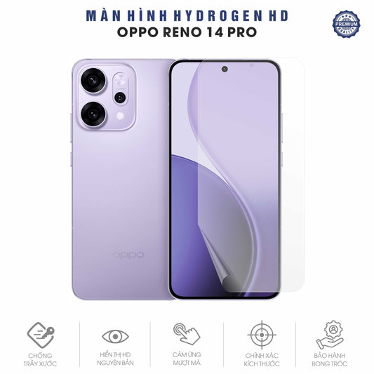 Miếng Dán Màn Hình Hydrogen HD Oppo Reno14 Pro