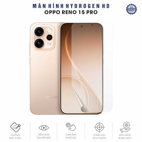 Miếng Dán Màn Hình Hydrogen HD Oppo Reno15 Pro 5G