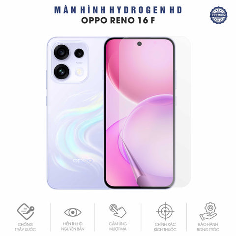 Miếng Dán Màn Hình Hydrogen HD Oppo Reno16 F