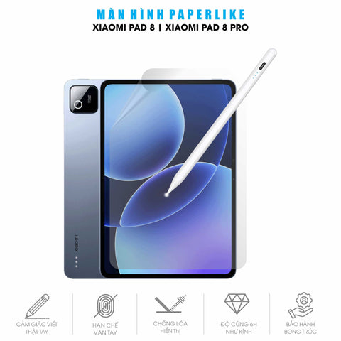 Miếng Dán Màn Hình Paperlike Xiaomi Pad 8 | Pro
