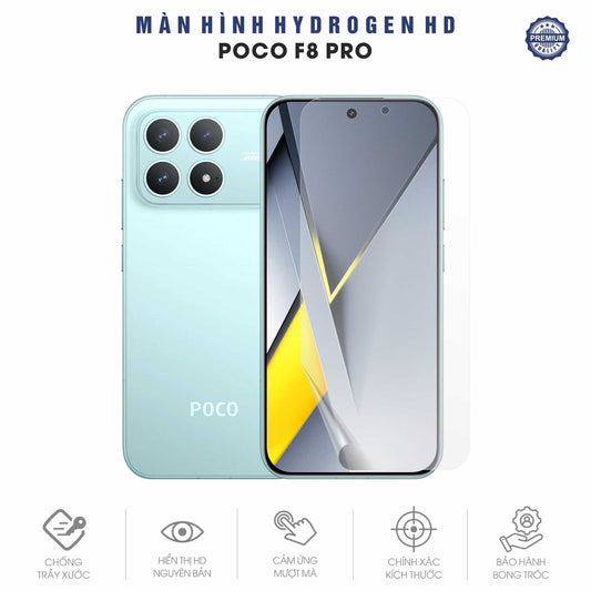 Miếng Dán Màn Hình Hydrogen HD Poco F8 Pro