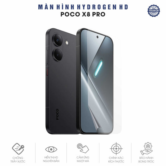 Miếng Dán Màn Hình Hydrogen HD POCO X8 Pro