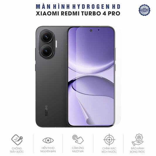 Miếng Dán Màn Hình Hydrogen HD Redmi Turbo 4 Pro