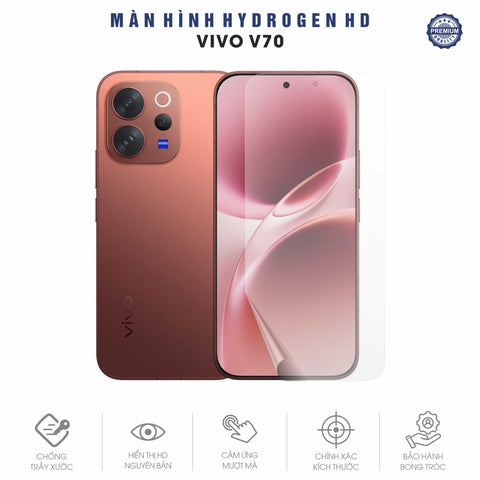 Miếng Dán Màn Hình Hydrogen HD Vivo V70 | Elite