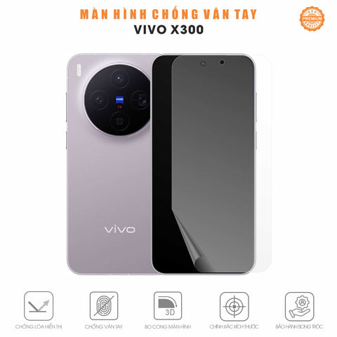 Miếng Dán Màn Hình Chống Vân Tay Vivo X300