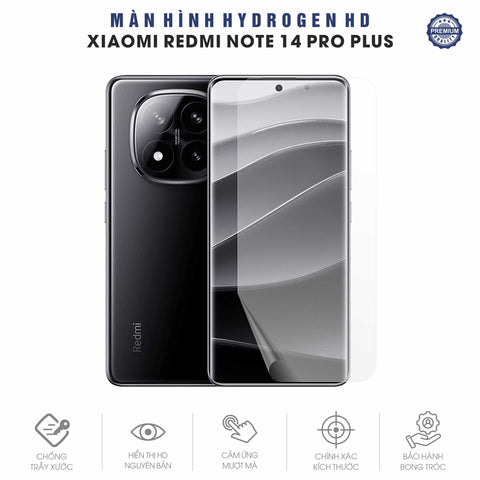 Miếng Dán Màn Hình Hydrogen HD Redmi Note 14 Pro Plus