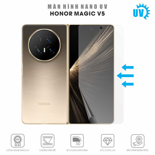 Miếng Dán Màn Hình Nano UV Honor Magic V5