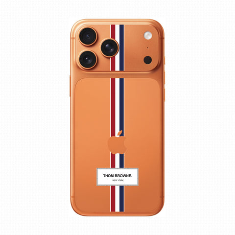 Dán PPF IPhone 17 Series In Hình Thom Browne Dọc Giữa